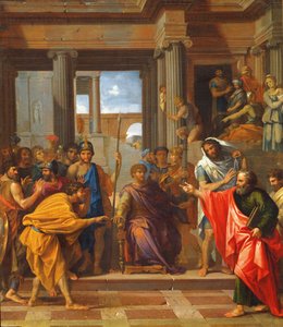 A Preparatory Study Depicting The Miracle of Saint Paul, The Blinding of Elymas